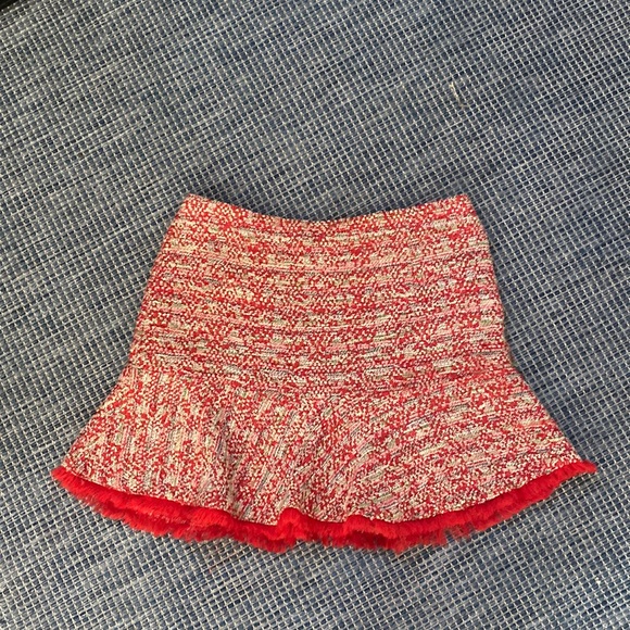 Zara Dresses & Skirts - Red Zara Basic Collection Skirt